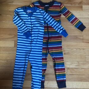 Hanna Andersson Zip Up Sleeper Set